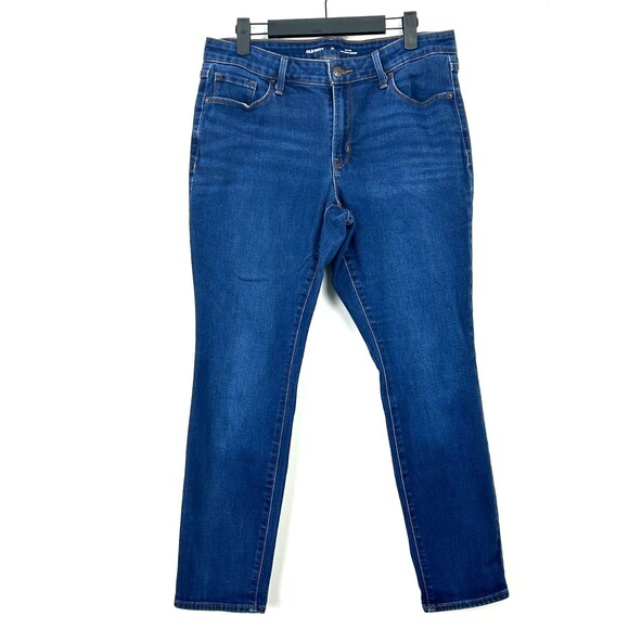 4 Pairs Womens 12p 1 Charter Club Black Pants 3 Old Navy Jeans Boot Cut Skinny - Picture 5 of 12